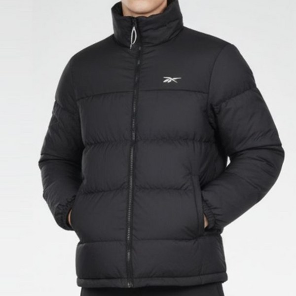 리복 Reebok 남여공용 CL D11 미드 덕다운 패딩 자켓 - 블랙 HS3893 REJU2F619BK