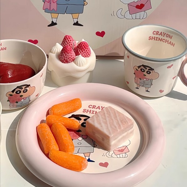 엠디지에프스위트홈 크레용 신짱 프로포즈 시리즈 1인 한식기세트