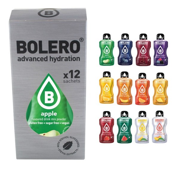 [볼레로음료] 2kcal 무설탕 과일워터 12가지 맛 믹스 1 (생수 500ml)