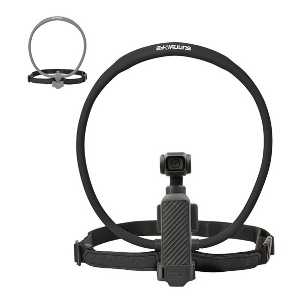 DJI 오즈모 포켓4 3 넥마운트 가슴스트랩 목걸이 플렉시블 홀더 거치대 퀵마운트