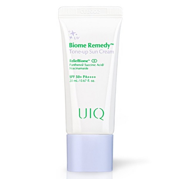 유이크 바이옴 레미디 톤업 선크림 (보라), 20ml, 1개