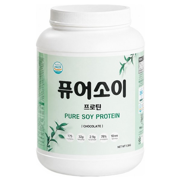 퓨어소이 프로틴, 1kg, 1개