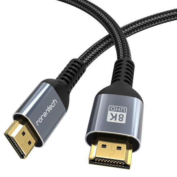 로랜텍 8K UHD 울트라 듀얼 모니터 HDMI v2.1 케이블