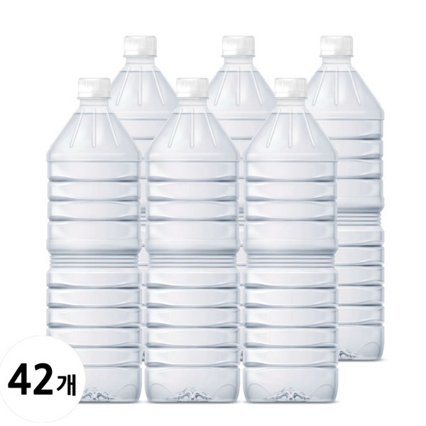 물하나 eco 생수 무라벨, 1L, 42개