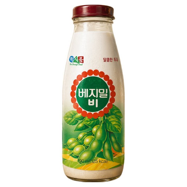 베지밀 비 달콤한 두유, 190ml, 10개