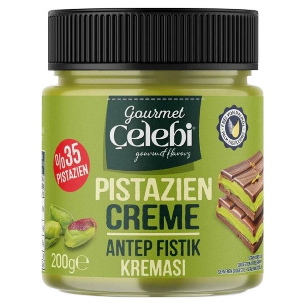 [단독판매] 맛보장 첼레비 피스타치오 스프레드 잼 35%, 200g, 1개