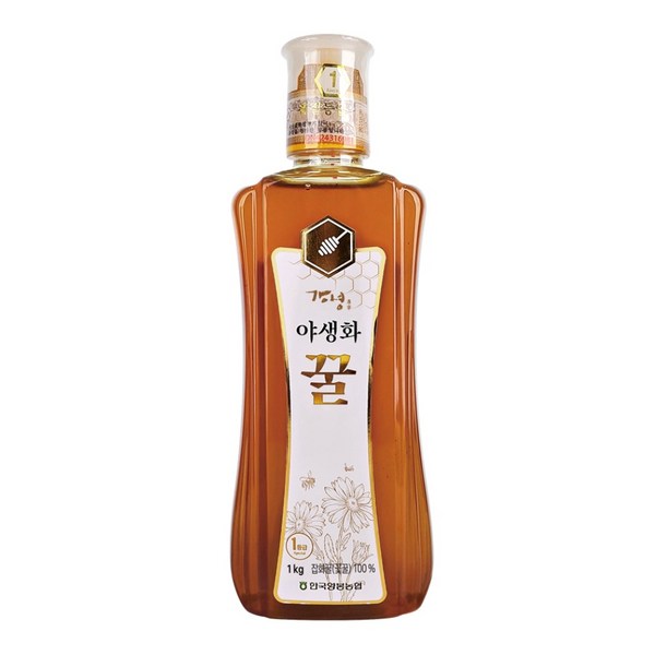 한국양봉농협 야생화 꿀, 1kg, 1개