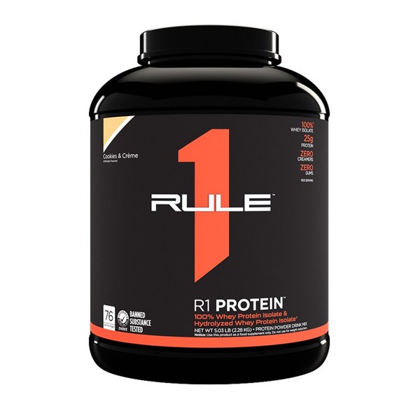 Rule1 룰원 웨이 아이솔레이트 쿠키앤크림, 2.28kg, 1개