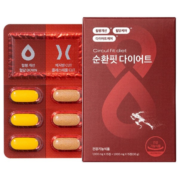 이츠스포츠 순환핏 다이어트 보조제, 30정, 1개