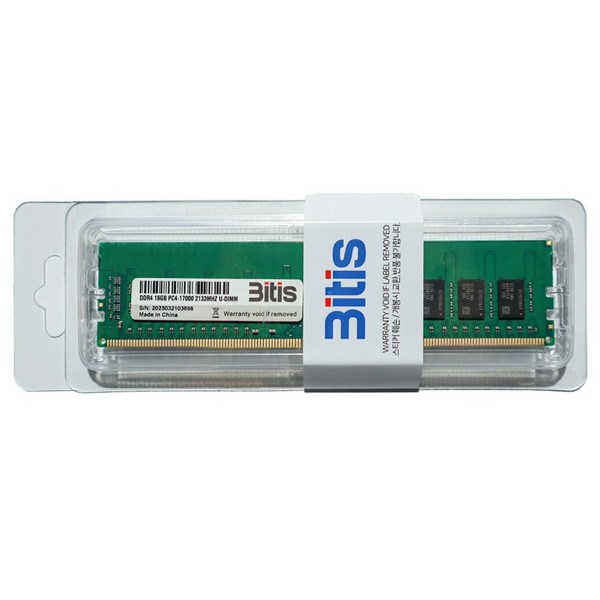 비티즈 삼성 칩 데스크탑 램16기가 DDR4 16GB PC4 17000 2133MHZ RAM 메모리