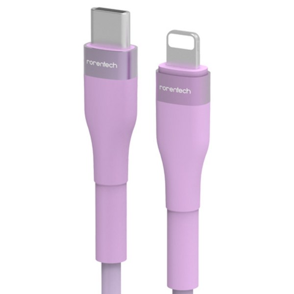 로랜텍 아이폰 케이블 호환 파스텔 C to 8핀 PD 고속충전