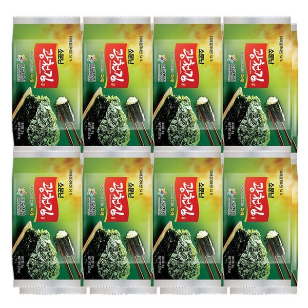 광천김 소문난 파래도시락김, 5g, 32개