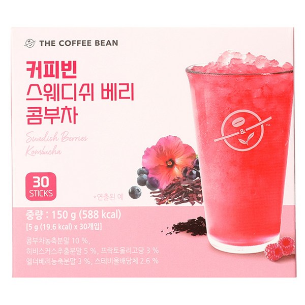 커피빈 스웨디쉬 베리 콤부차, 5g, 30개입, 1개