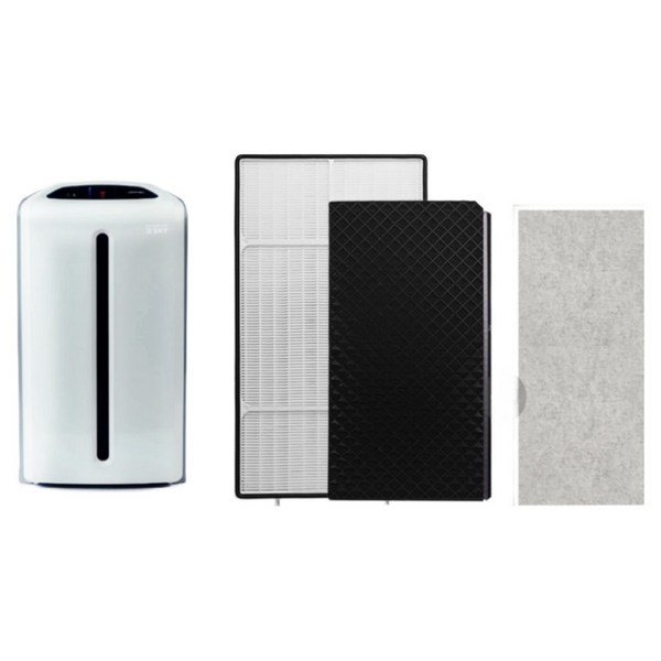올리민 암웨이 엣모스피어 스카이 신형 호환 필터 세트 (헤파1PC + 탈취1PC + 보조필터1PC)
