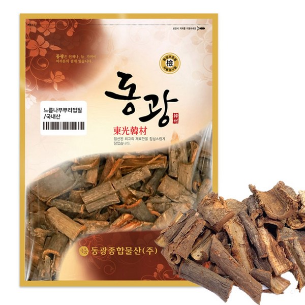 동광한방몰 국내산 유근피 느릅나무 뿌리 껍질, 300g, 1개