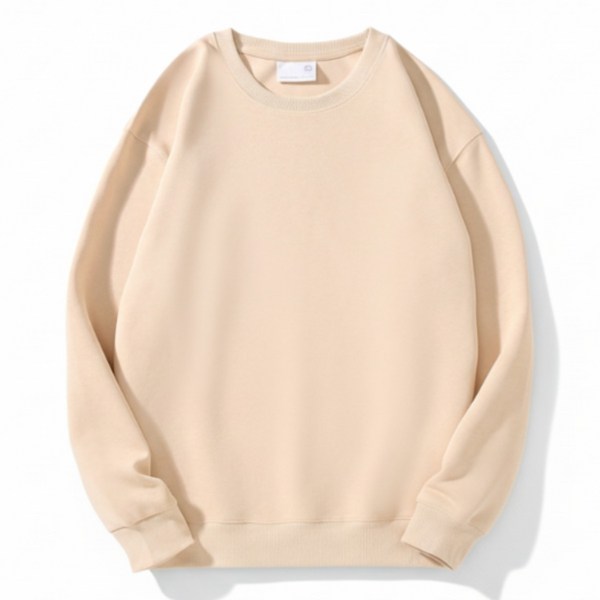 써니온 남녀공용 데일리 라운드넥 베이직 / 밍크 융기모 맨투맨 M~3XL