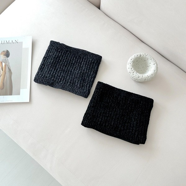 밸록시 겨울 방한 베이직 니트 머플러 목토시 넥워머 2개