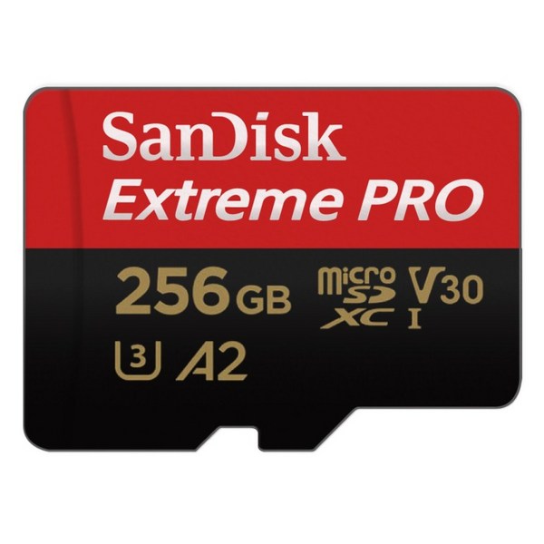 샌디스크 마이크로SD카드 Extreme PRO 익스트림 프로 SDSQXC + SD카드 쥬얼리 케이스