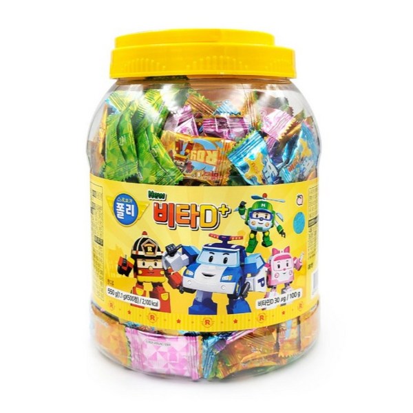 로보카폴리 NEW 비타 D+, 500정, 3개