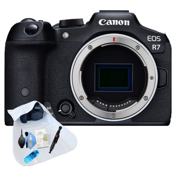 포토리뷰이벤트 캐논 EOS R7 BODY+액정보호필름+융+청소도구+리더기+렌즈 클리닝펜 /WJK