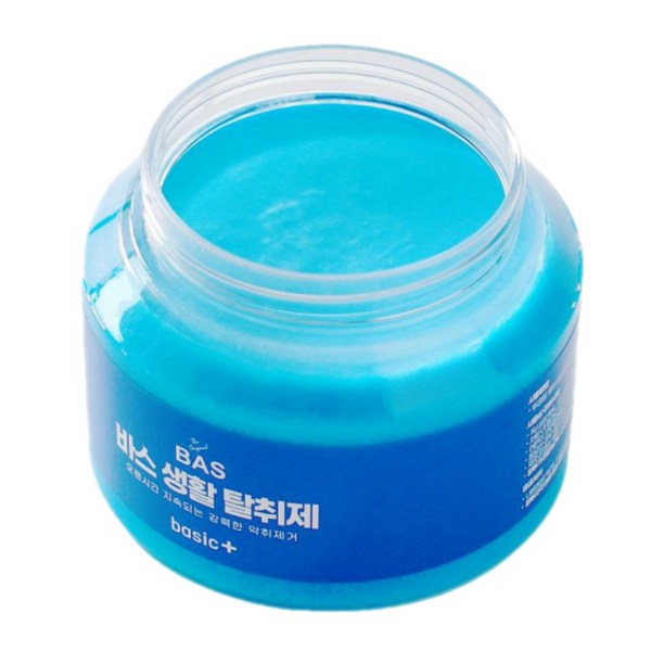 BAS 바스 초강력 생활 실내 탈취제 고체타입 베이직 플러스, 350g, 4개