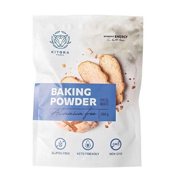키토라푸드 글루텐프리 베이킹파우더, 250g, 1개