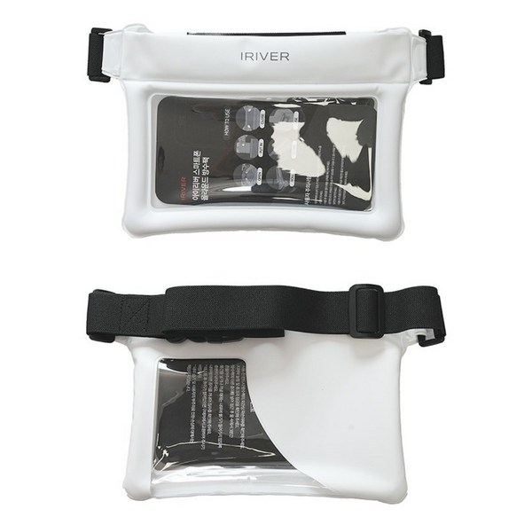 아이리버 올라운드 대형 크로스 터치 튜브 핸드폰 스마트폰 방수팩 힙색 방수가방