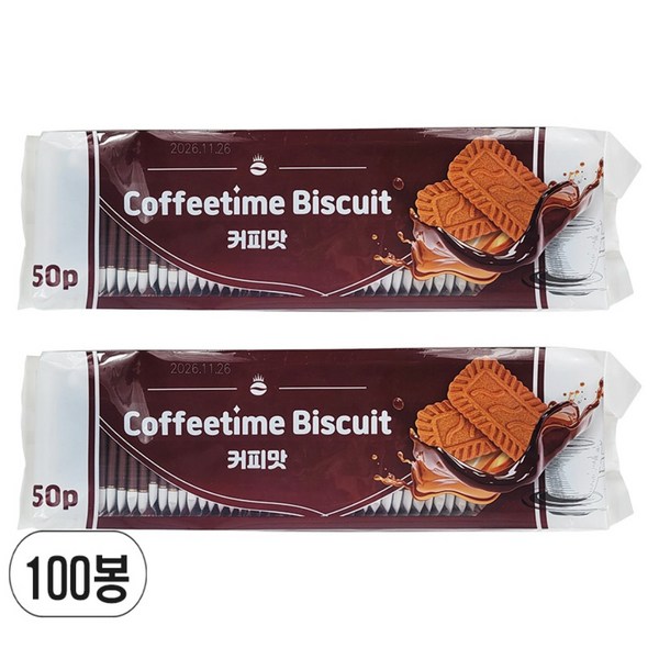 커피타임 비스킷 커피맛, 310g, 2개