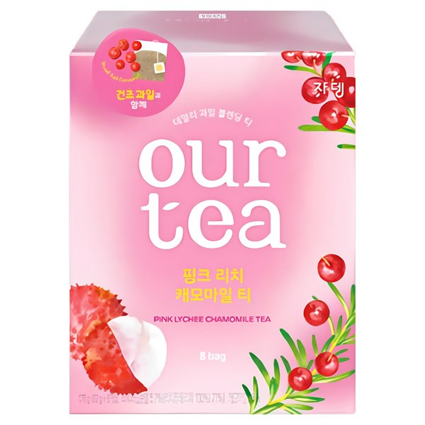 아워티 핑크 리치 캐모마일 티