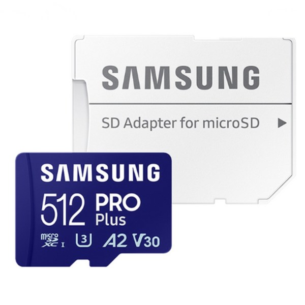 삼성전자 공식인증 정품 마이크로SD카드 PRO PLUS 512GB MB-MD512SA/KR + 보관케이스