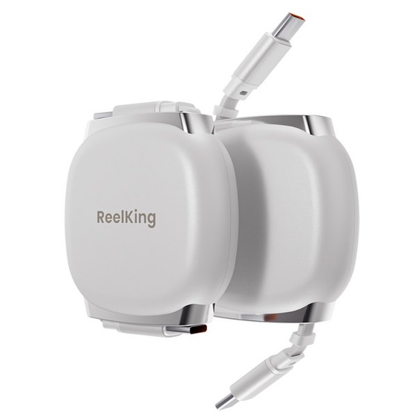 Reelking C타입-C타입 자석타입 휴대용 릴케이블 초고속 PD PPS 240W