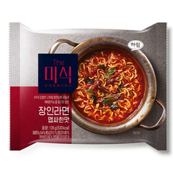 더미식 장인라면 맵싸한맛, 12개