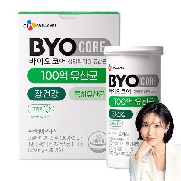 바이오코어 100억 식물성 유산균 캡슐, 30정, 1개