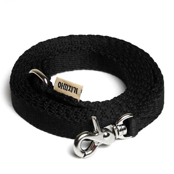 아띠지기 반려동물 리드줄, 블랙, 15mm x 2m, 1개