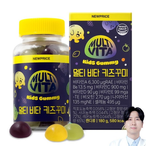 뉴프라이스 멀티 비타 키즈 꾸미, 180g, 1개