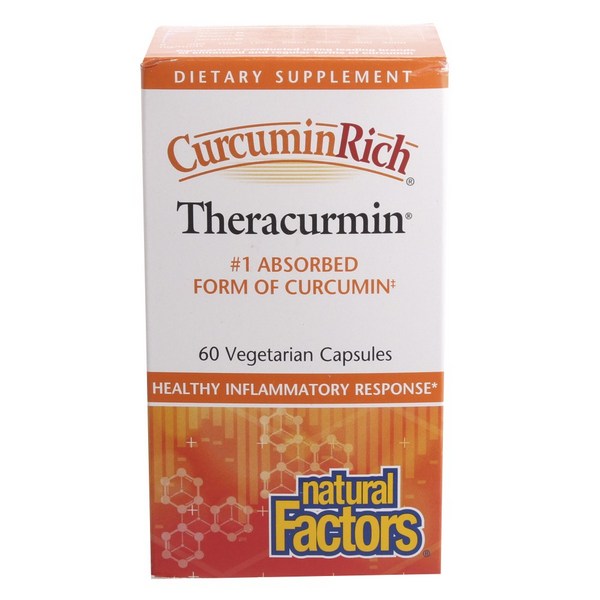 네추럴팩터스 커큐민리치 테라커민 베지테리안 캡슐 글루텐 프리 무설탕, 60정, 1개