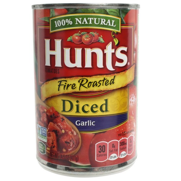 Hunt's 파이어 로스티드 다이스드 토마토 통조림 갈릭