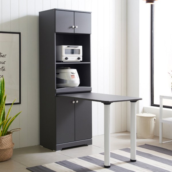 원퍼니처 클래스 아이비 식탁렌지대 밥솥/렌지대, 03)방그린1800식탁렌지대(일반)/그레이