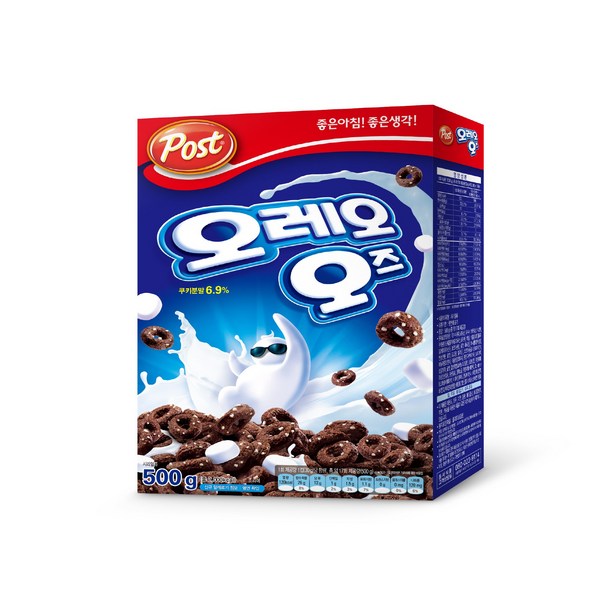 오레오오즈 시리얼, 500g, 4개