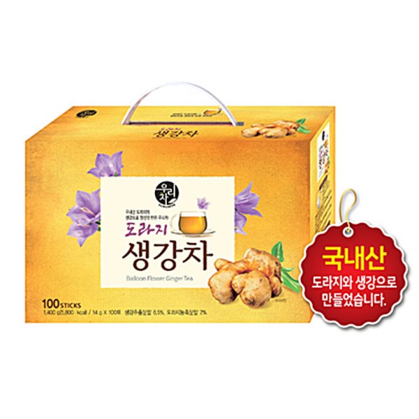 우리차 도라지 생강차