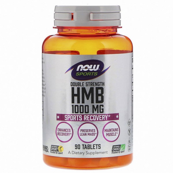 나우푸드 HMB 1000mg 스포츠 리커버리 타블렛 비건, 90정, 1개