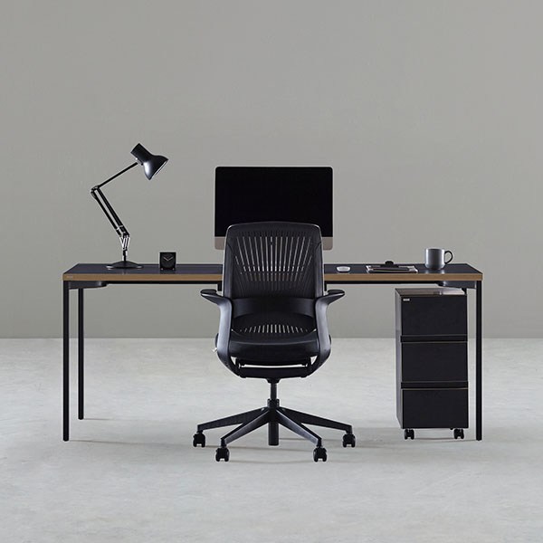 데스커 1800x700 컴퓨터 책상 DSAD118D, 상판-메이플/다리-화이트