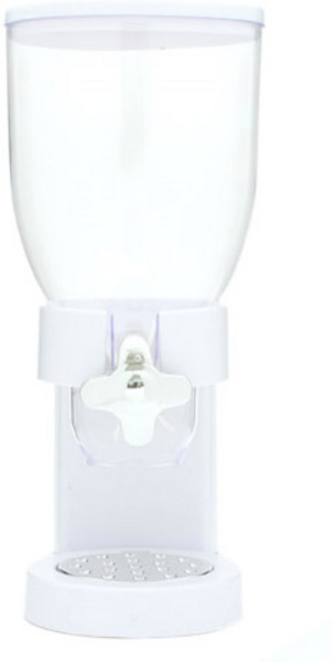 프로방스 시리얼 디스펜서 1구 원형 화이트, 1개