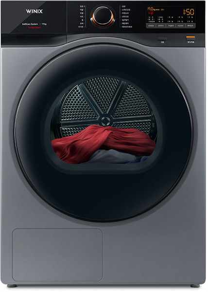 위닉스 텀블 건조기 HGXH190-KSK 19kg 방문설치, 실버