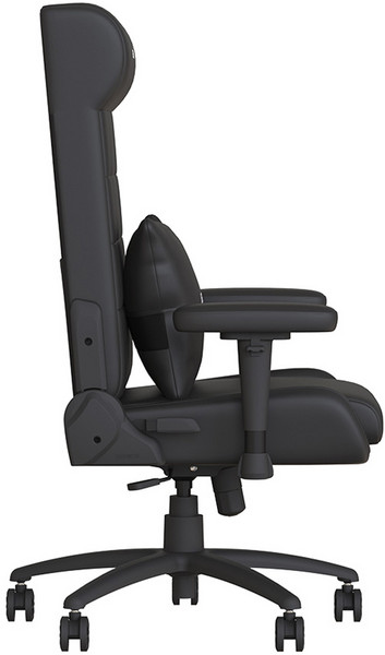 제닉스 ARENA 블록체어 사무용 의자 방문설치, 블랙