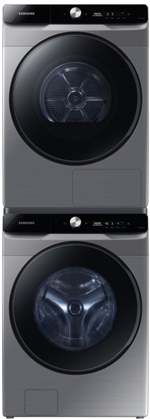 [10% 환급가전] 삼성전자 AI 직렬설치 세탁기 WF21T6500KP + 건조기 DV17T8740BP 21kg + 17kg + 상단설치키트 SKK-ATP 세트 WF21T6500KP7T 방문설치, 이녹스 실버