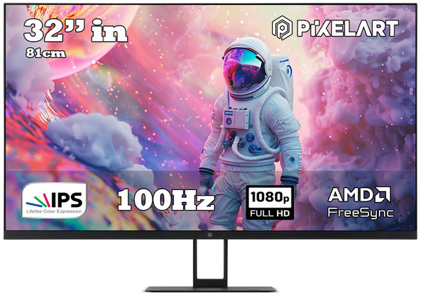픽셀아트 FHD IPS 100Hz 게이밍 모니터, 81cm, PA3242IPS(무결점)