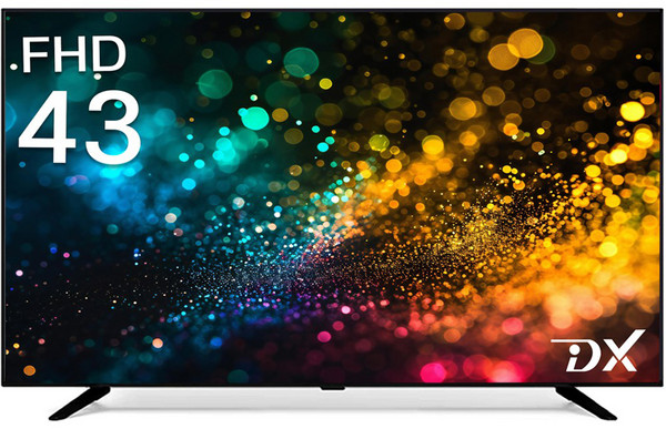 [10% 환급가전] 디엑스 FHD LED 1등급 TV, 107.95cm(43인치), D430XFHD, 스탠드형, 고객직접설치