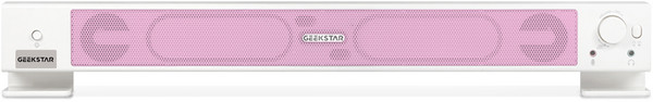 긱스타 LED 사운드바 스피커, 핑크, GS2000