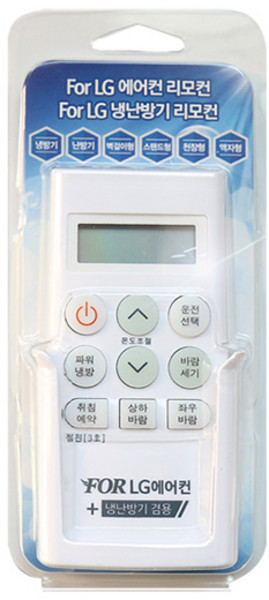 LG 휘센 냉난방 에어컨 리모컨 PT-05WAH, 1개